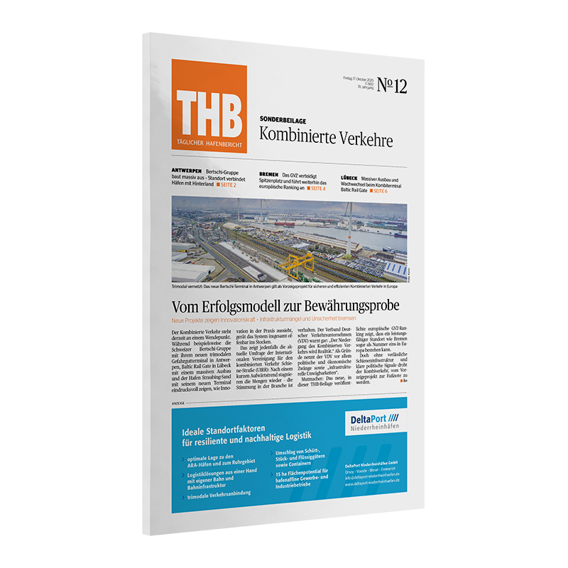 THB Themenheft: Kombinierte Verkehre 2025