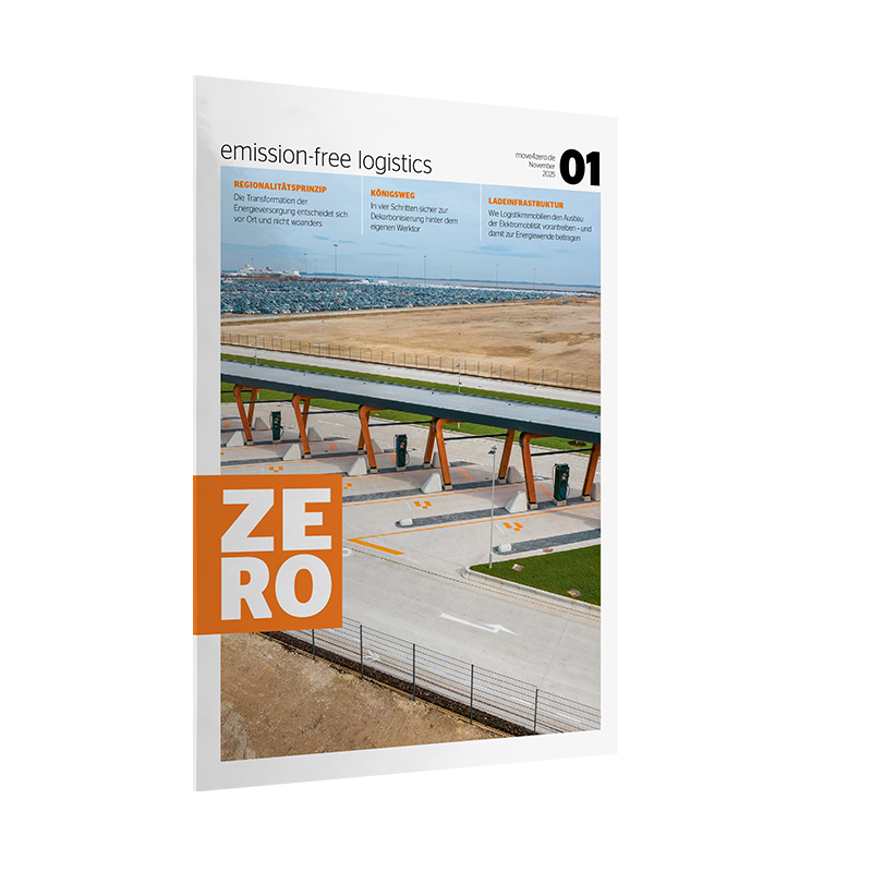 ZERO. emission-free logistics Ausgabe 1/25