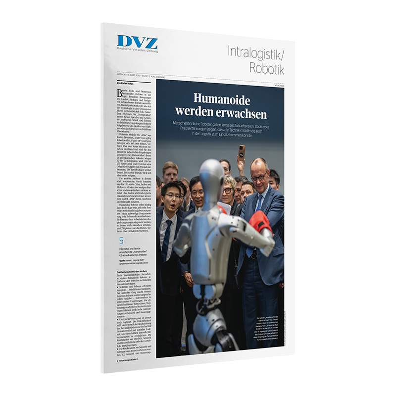 DVZ Themenheft: Intralogistik/ Robotik