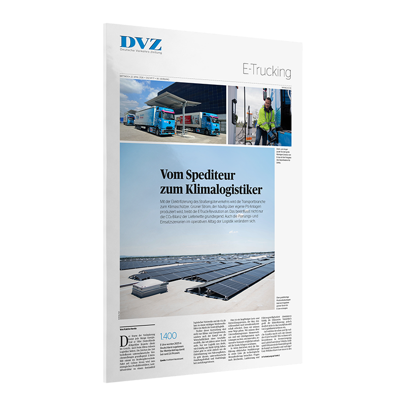 DVZ Themenheft: E-Trucking