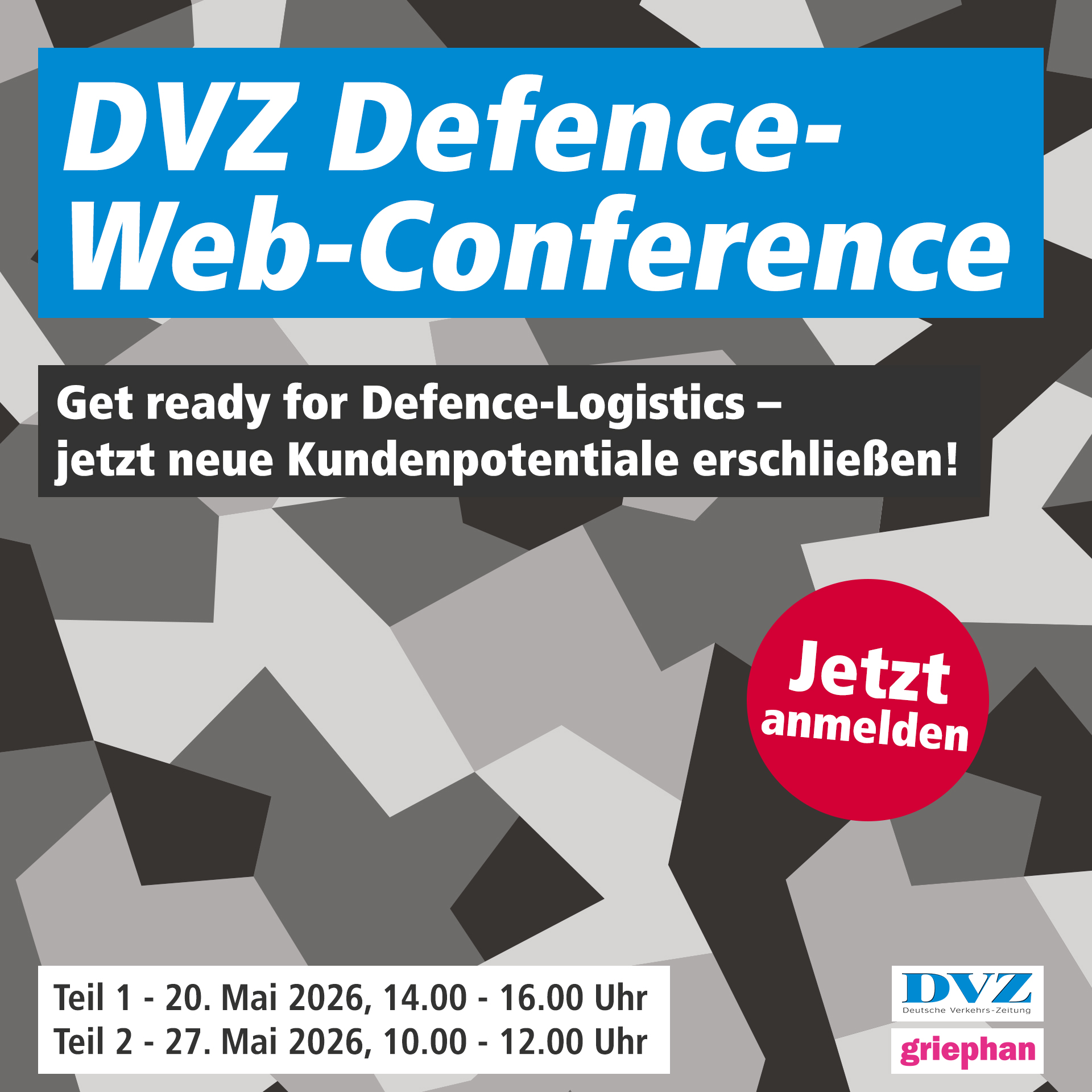 1. Web-Conference: „Get ready for Defence-Logistics