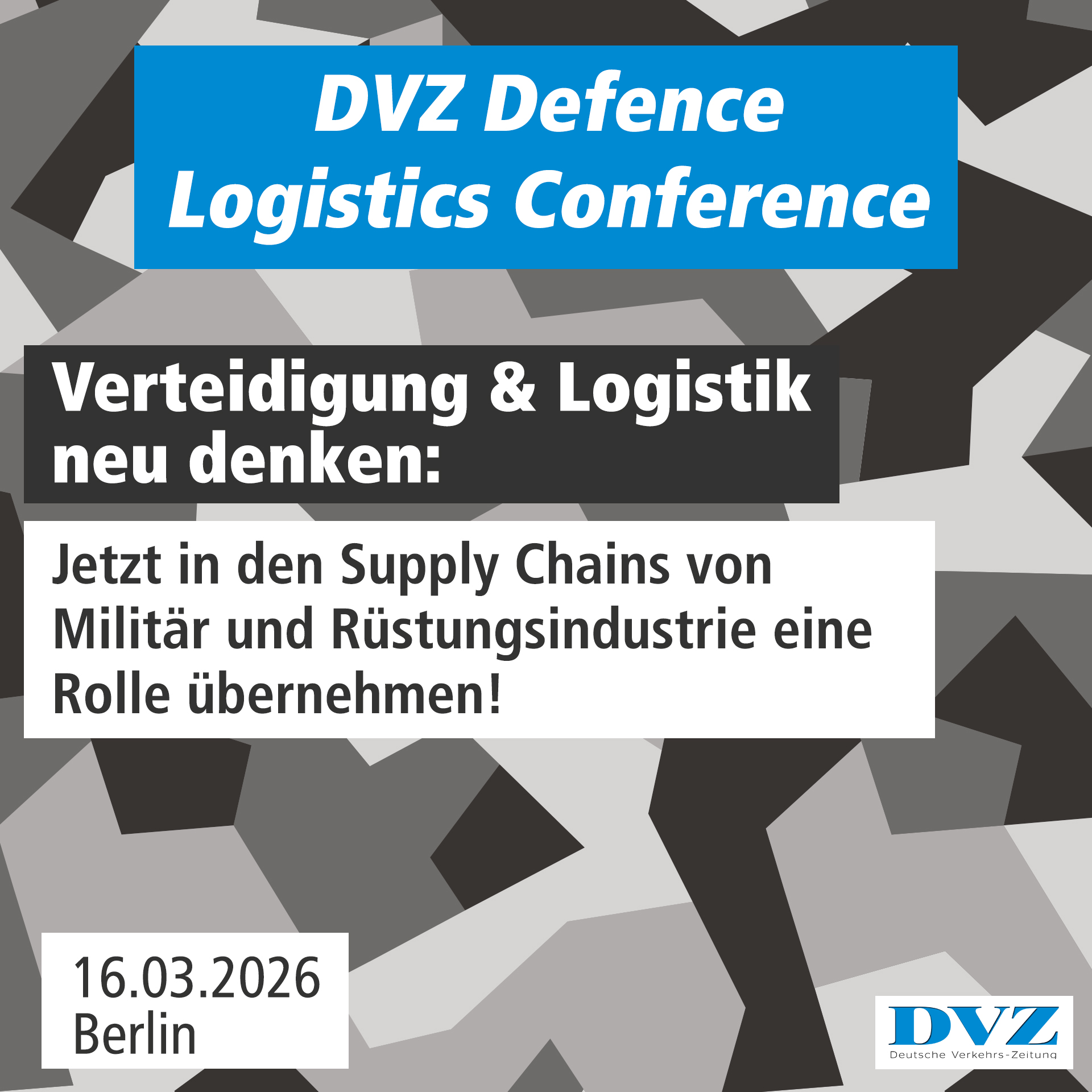 1. DVZ Defence Logistics Conference 