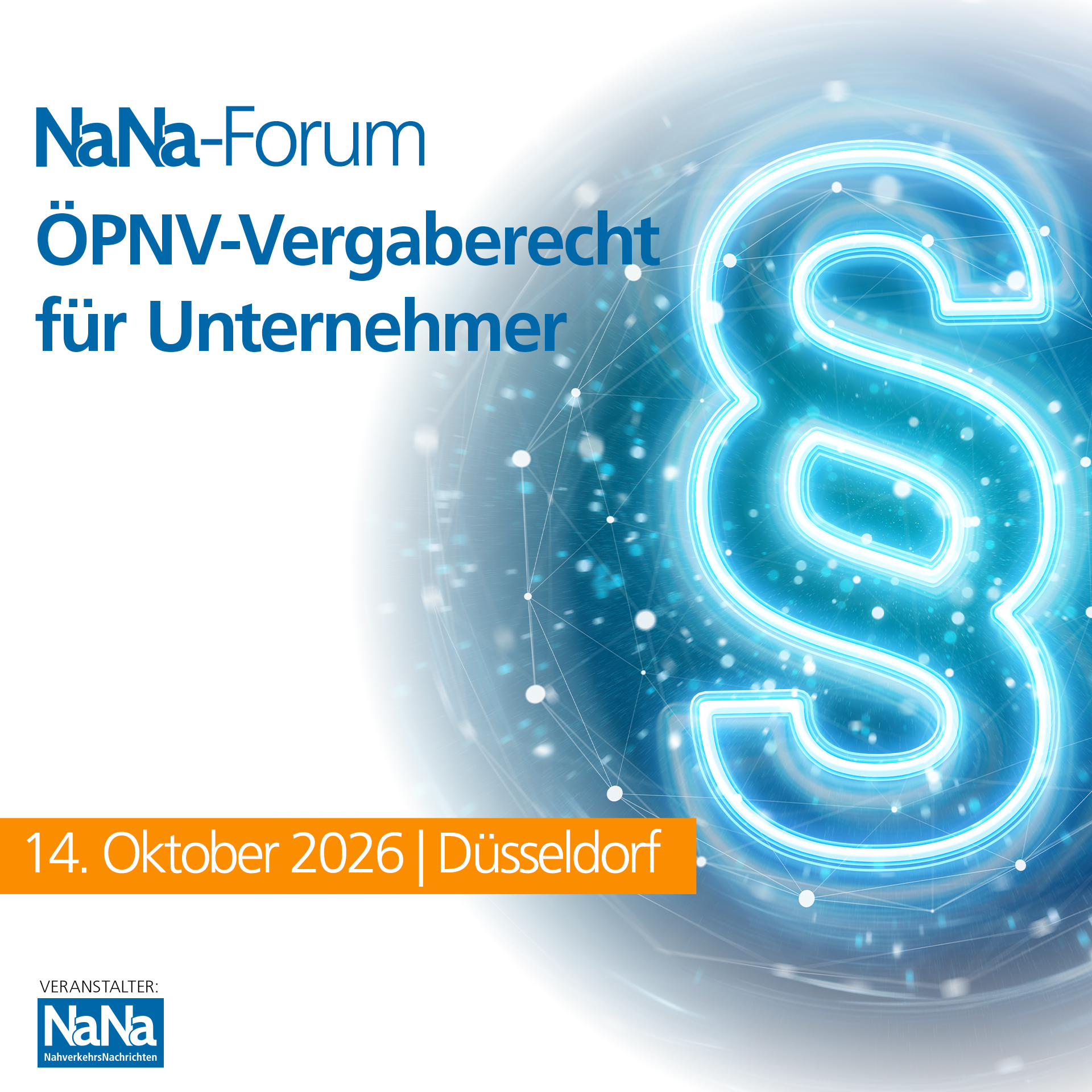 NaNa-Forum ÖPNV-Vergaberecht für Unternehmer