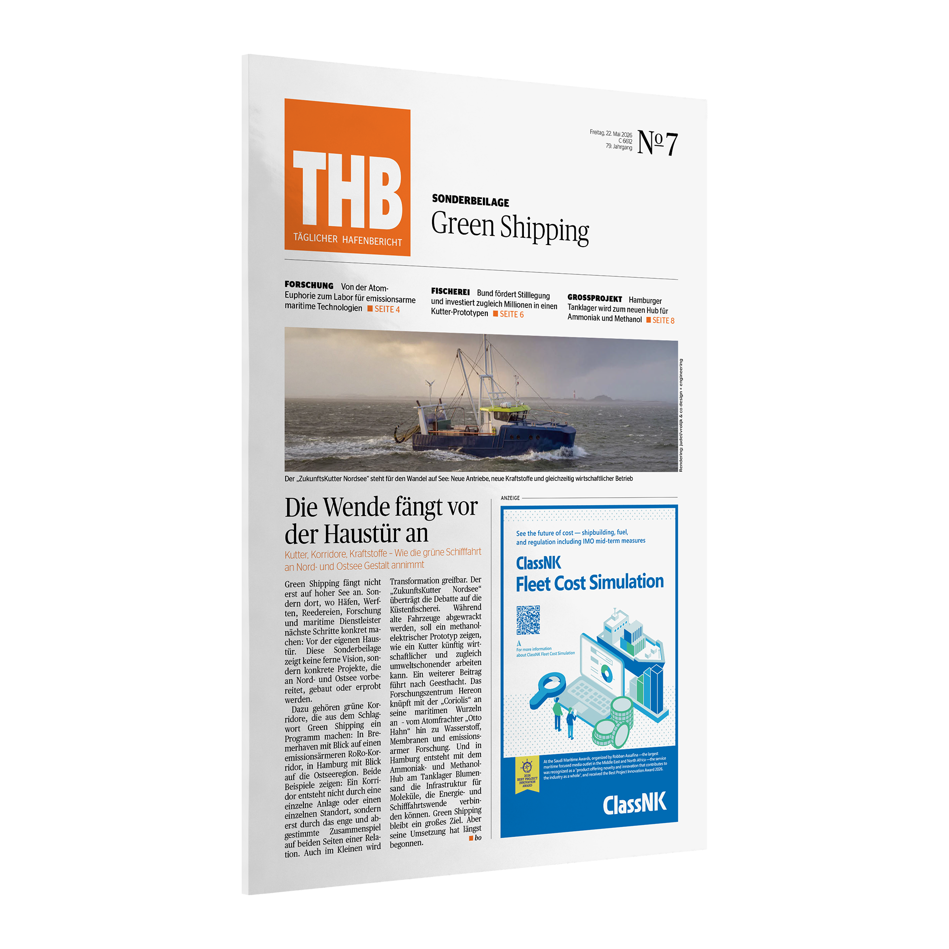 THB Themenheft: Green Shipping 2026