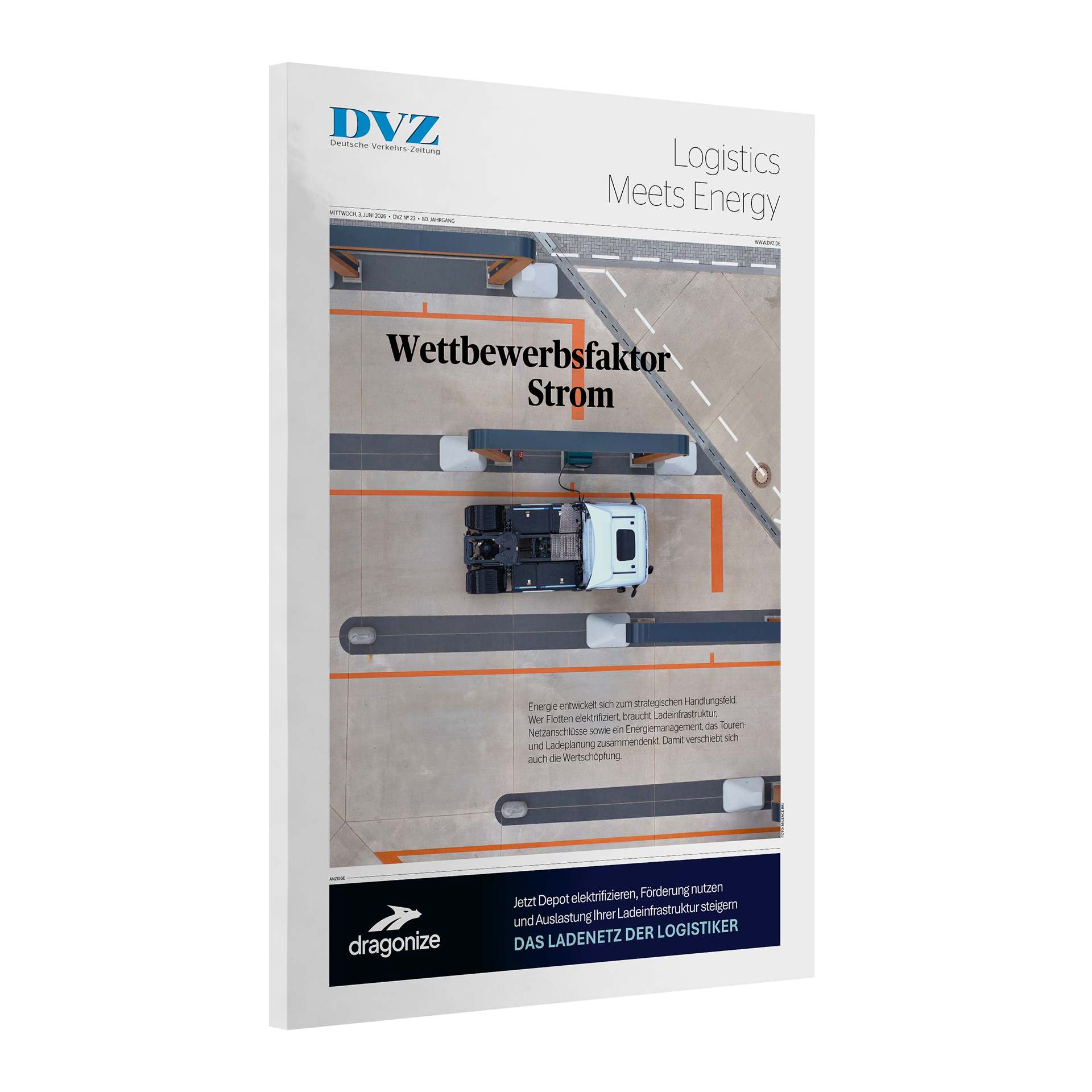 DVZ Themenheft: Energy Meets Logistics