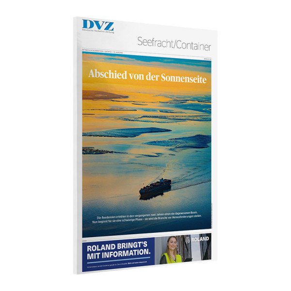 DVZ Themenheft: Seefracht/Container 2022