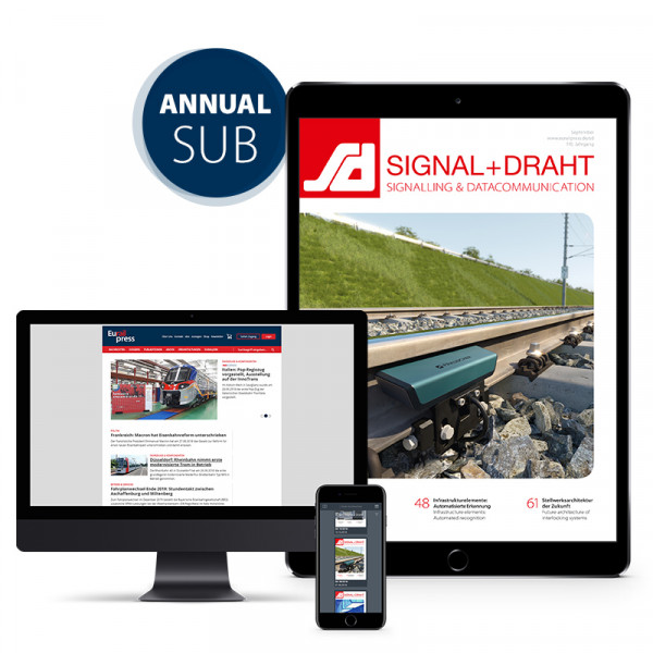 Signalling and datacommunication - annual subscription