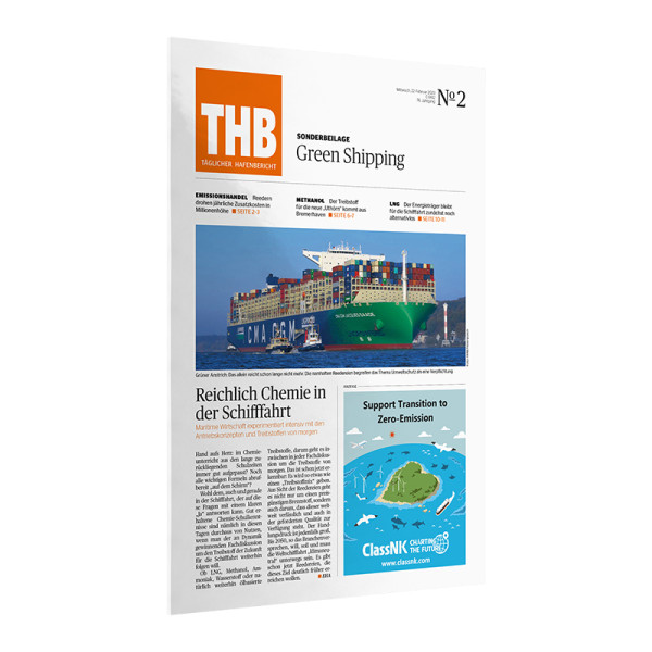 THB Themenheft: Green Shipping 2023