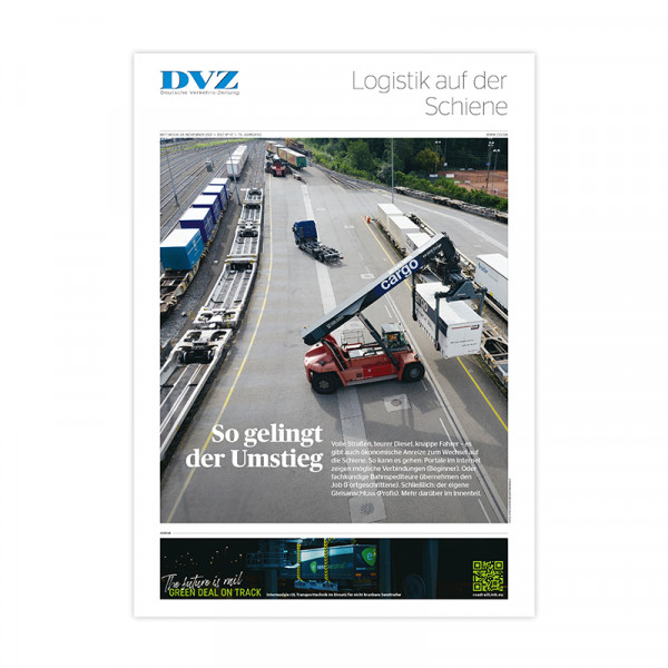DVZ Themenheft: Logistik auf der Schiene
