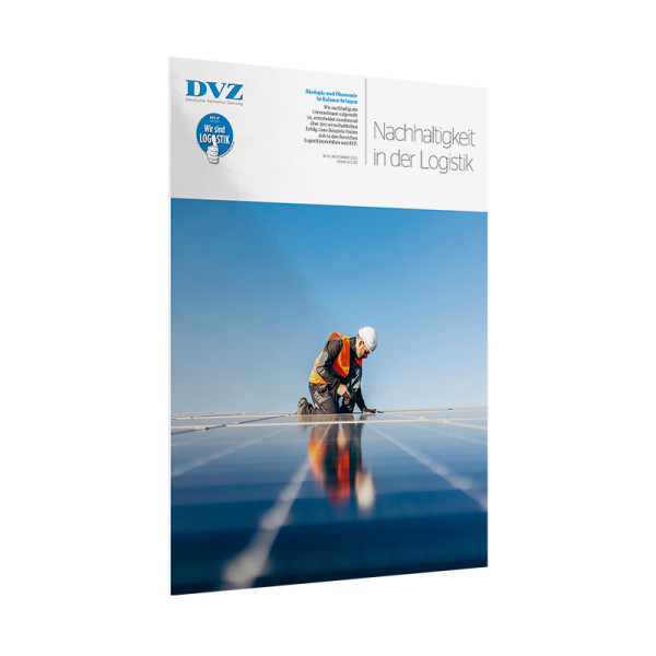 DVZ Magazin: Nachhaltigkeit in der Logistik 2023